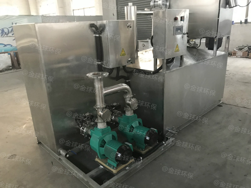 处理量40吨长3000*宽1500*高1200全自动油水分离器生产厂家