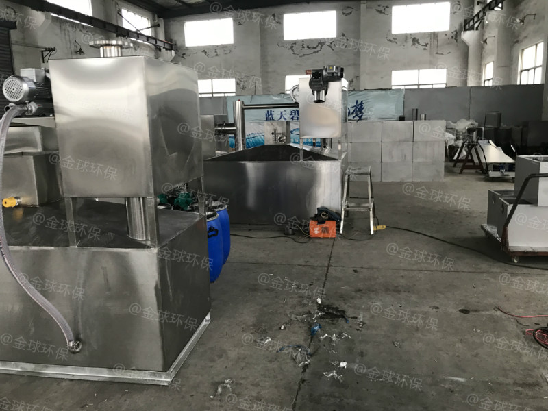 处理量40吨长3000*宽1500*高1200隔油池餐饮油水分离器