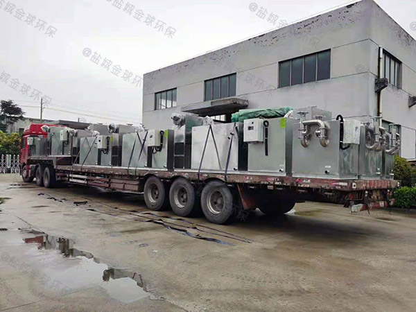 专业卫生间密闭污水隔油提升器空转